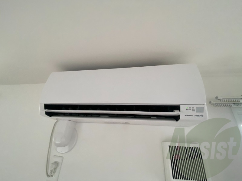 エアコンがありますので夏でも快適に過ごせます! エアコンがありますので夏でも快適に過ごせます!