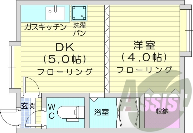 3階の間取り図