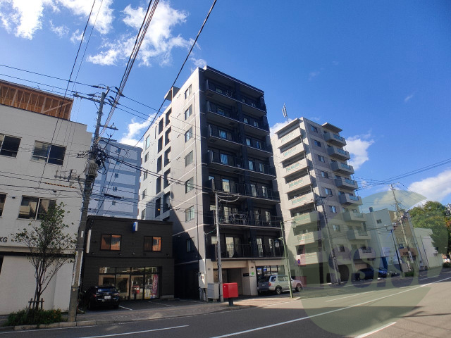 アルファスクエア大通西17の外観