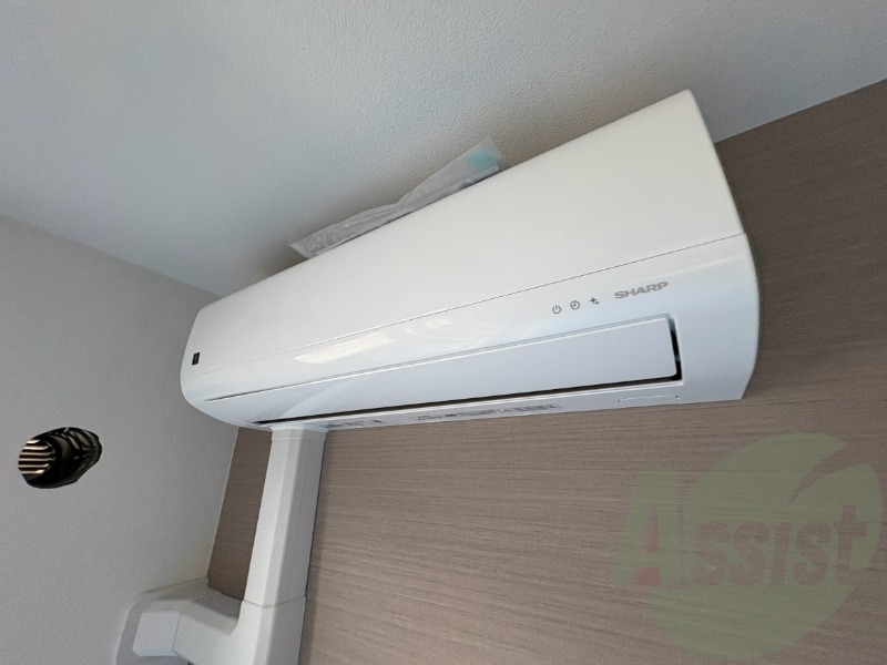 エアコンがありますので夏でも快適に過ごせます! エアコンがありますので夏でも快適に過ごせます!