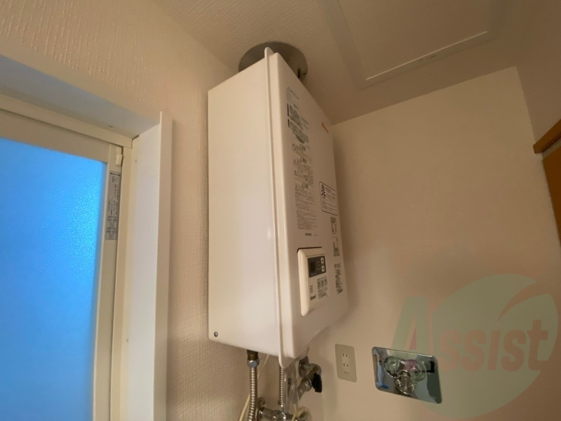 給湯付きです。シンプルで簡単に操作できそう。 給湯付きです。シンプルで簡単に操作できそう。