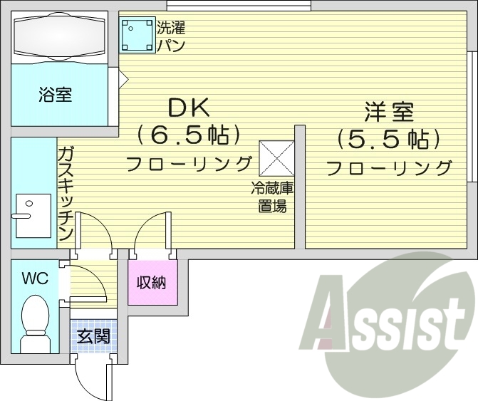 3階の間取り図
