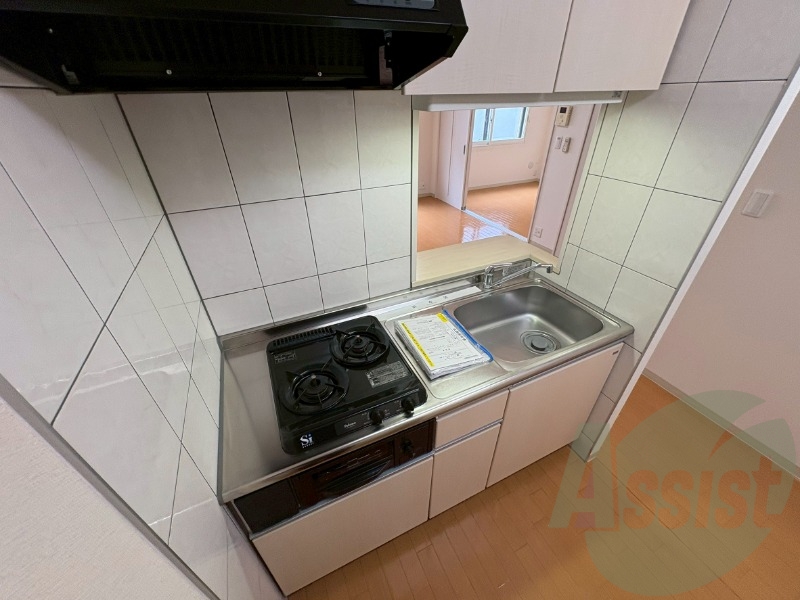 キッチンはコンロが設置されているのですぐにお料理できますね キッチンはコンロが設置されているのですぐにお料理できますね