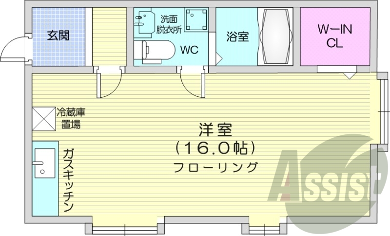1R、灯油暖房、カメラ付きインターホン、ネット無料