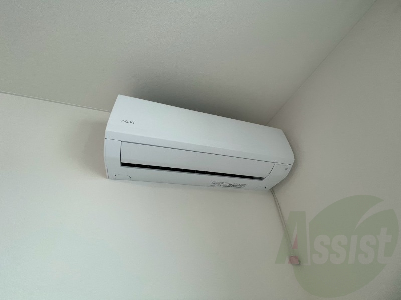 エアコンがありますので夏でも快適に過ごせます! エアコンがありますので夏でも快適に過ごせます!