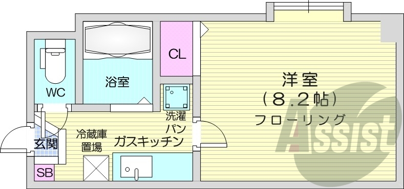 3階の間取り図