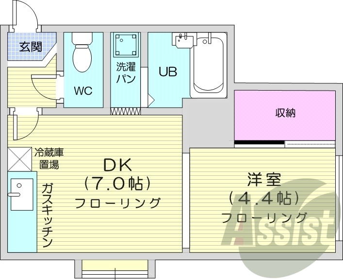 3階の間取り図