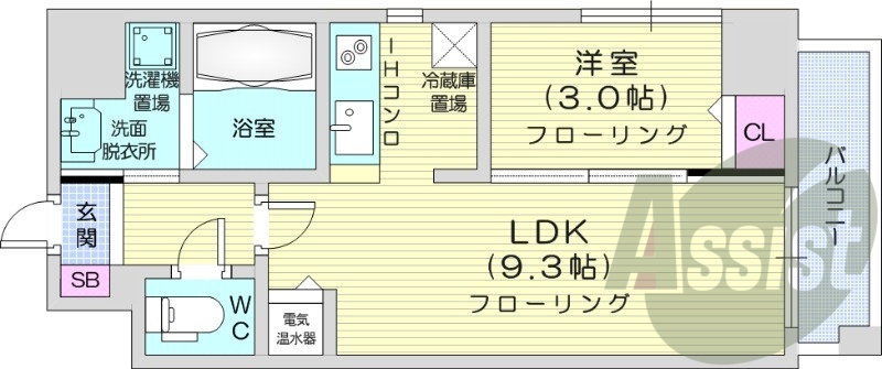 12階の間取り図