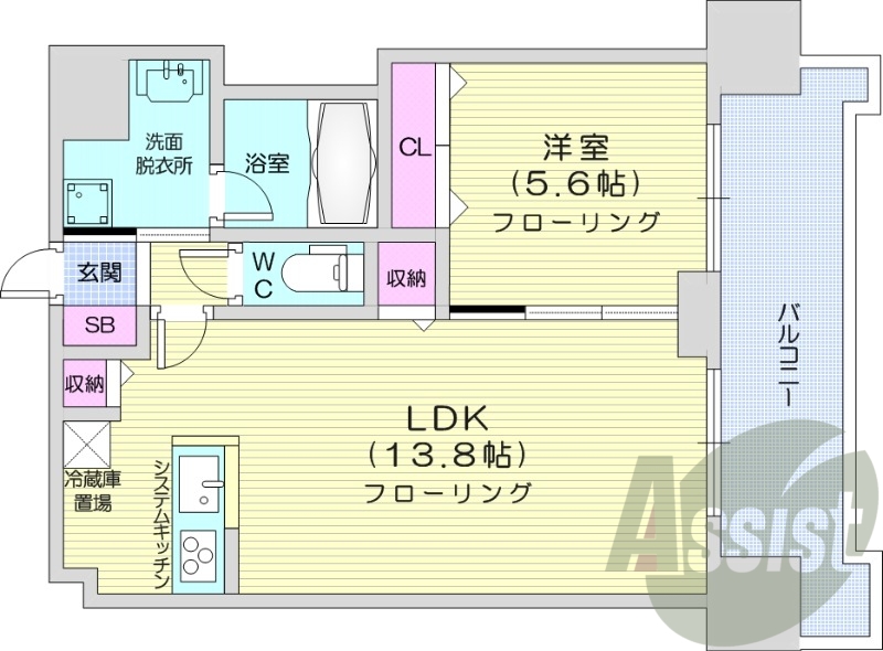 11階の間取り図