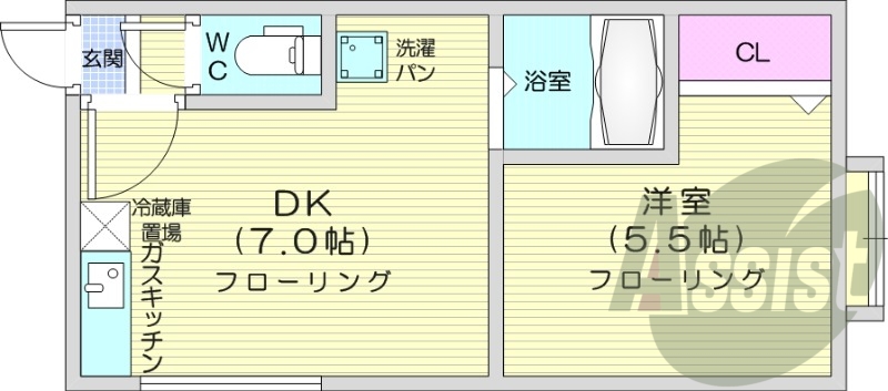 3階の間取り図