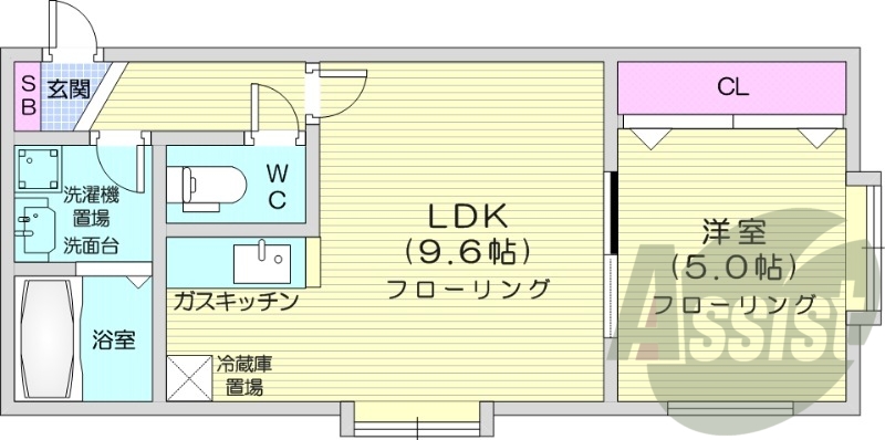 3階の間取り図