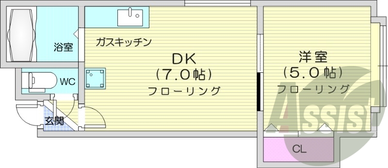 3階の間取り図
