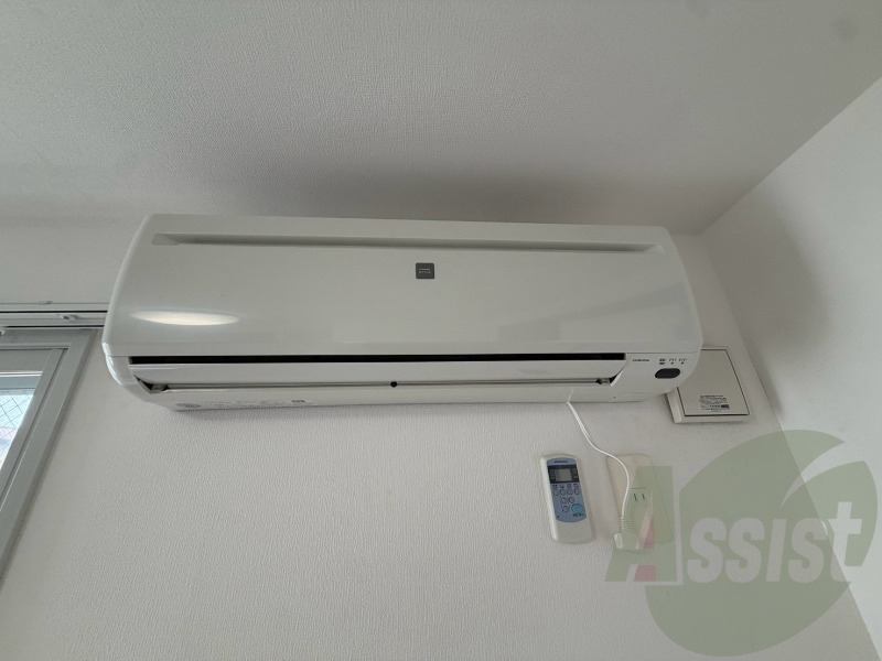 エアコンがありますので夏でも快適に過ごせます! エアコンがありますので夏でも快適に過ごせます!