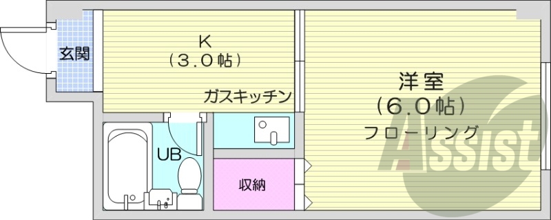 11階の間取り図