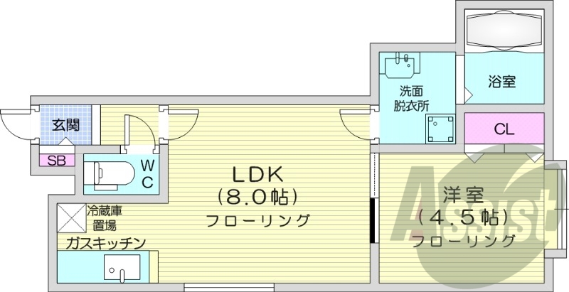 3階の間取り図
