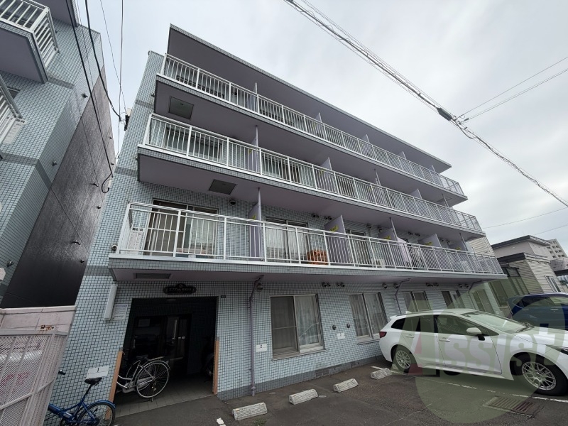 エンブレム札幌発寒2B棟の外観