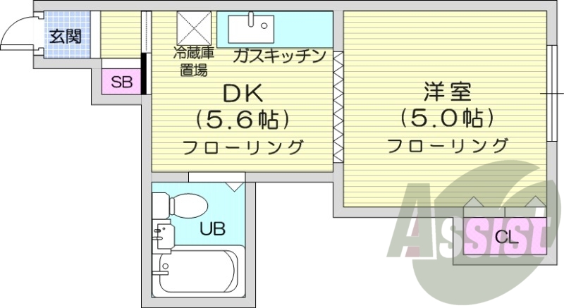 3階の間取り図