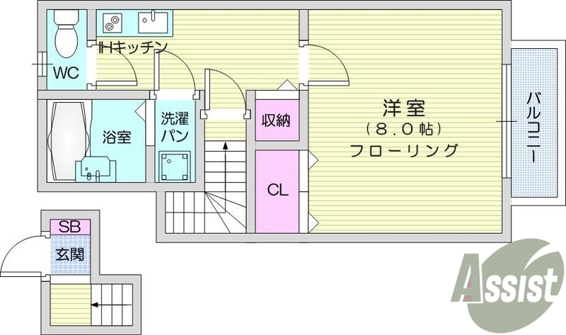 １K、エアコン、BT別、IHクッキングヒーター、追い焚き機能