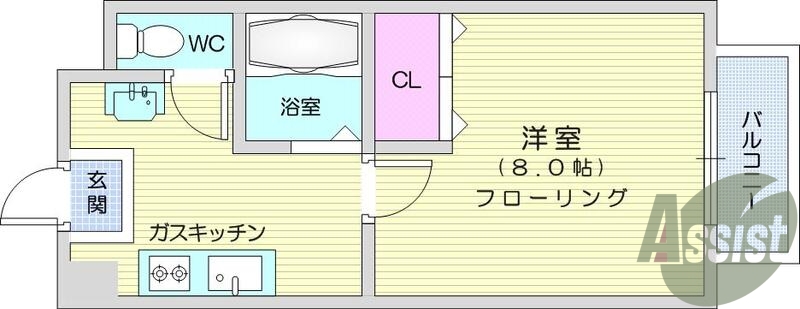 3階の間取り図
