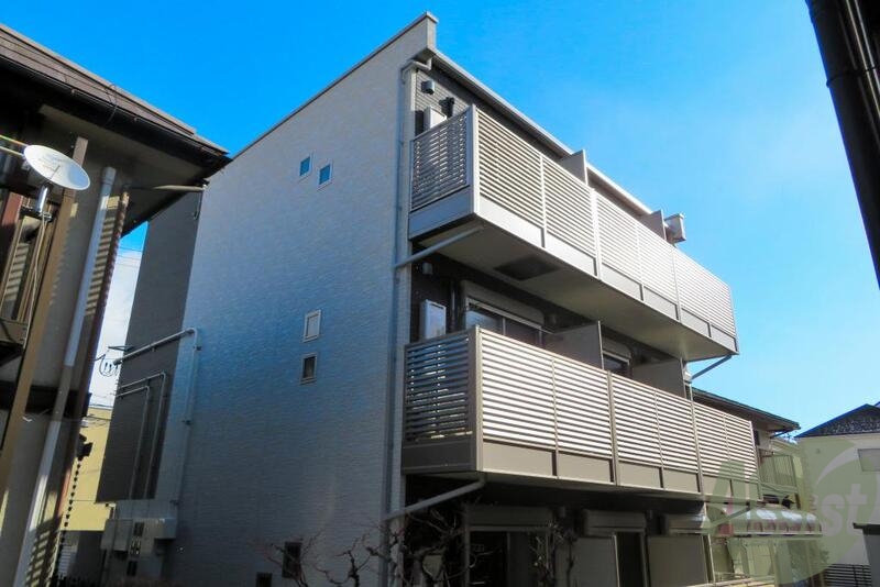 仙台市太白区越路の賃貸アパートの外観