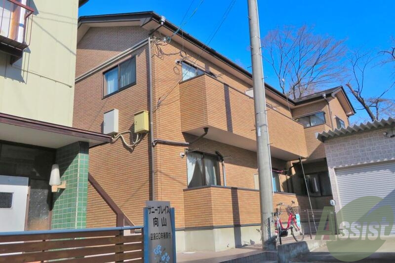 仙台市太白区向山１丁目の賃貸アパートの外観