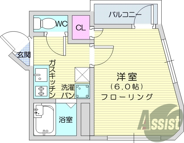 バス・トイレ別、給湯器、納戸、シャワートイレ
