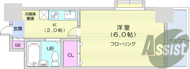 1k、都市ガス、エレベーター、シューズボックス