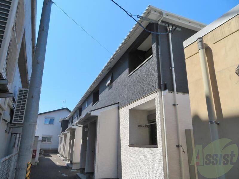 仙台市青葉区宮町２丁目の賃貸アパートの外観