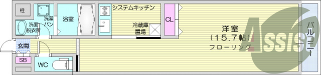 1K、エアコン、光ファイバー、防犯カメラ