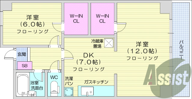 １LDK、追い炊き、オートロック、日当たり良好