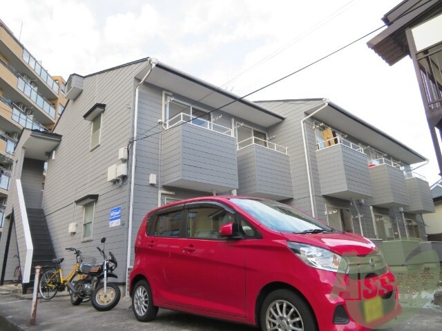 仙台市宮城野区清水沼３丁目の賃貸アパートの外観