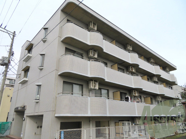 仙台市宮城野区萩野町３丁目の賃貸マンションの外観