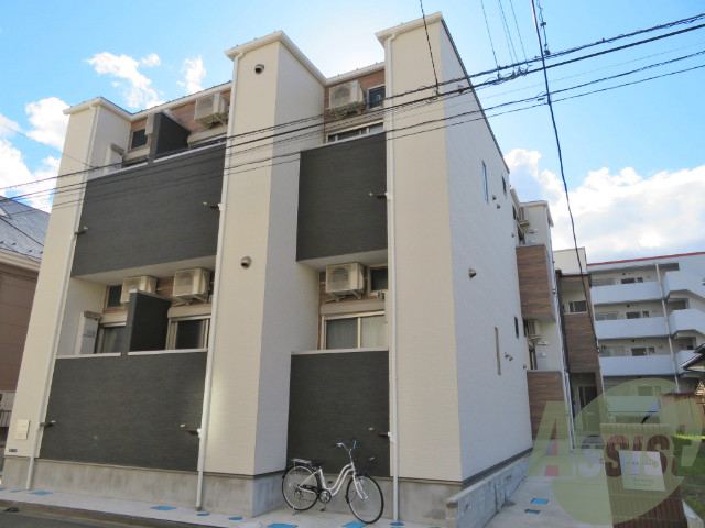 仙台市宮城野区東仙台２丁目の賃貸アパートの外観