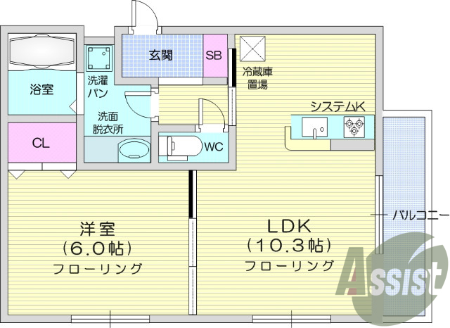 インターネット無料、ホームセキュリティ、システムキッチン