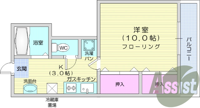 南向き、ペット相談、角部屋、BT別、都市ガス