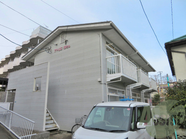 仙台市青葉区北根１丁目の賃貸アパートの外観
