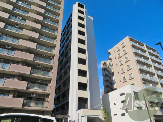 仙台市宮城野区鉄砲町西の賃貸マンションの外観