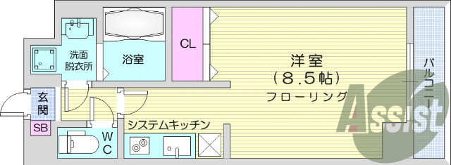 オートロック、宅配ボックス、防犯カメラ、インターネット無料