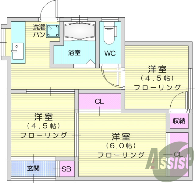 追い焚き機能、バス・トイレ別、トランクルーム