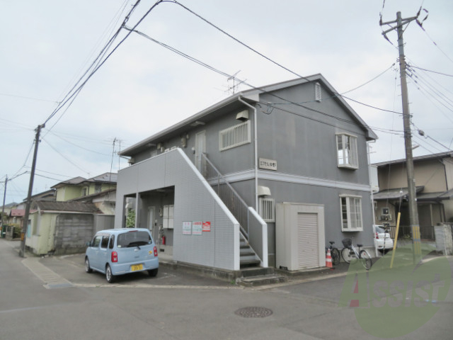 仙台市若林区沖野６丁目の賃貸アパートの外観