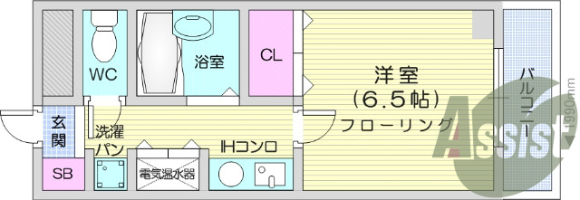 1K、BT別、オール電化、エアコン、BSアンテナ