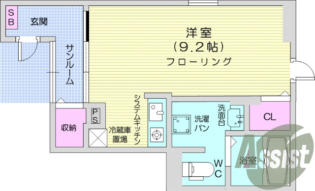 追い炊き付、浴室乾燥機、TVインターホン