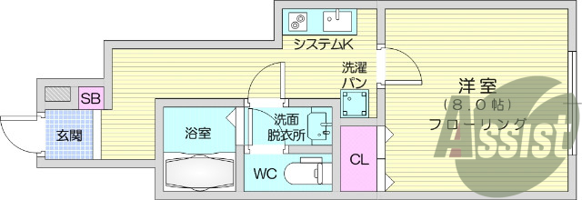1K、追焚機能、フローリング、IHコンロ、モニターホン