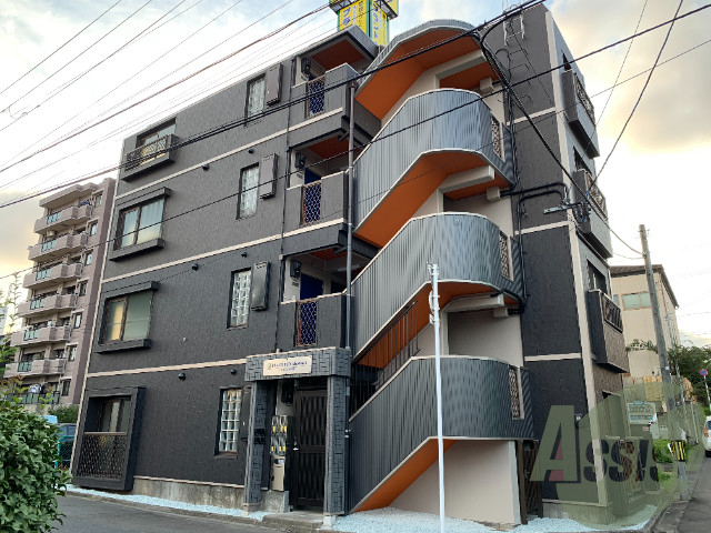 仙台市宮城野区銀杏町の賃貸マンションの外観