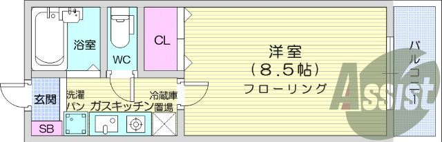 1K、IHクッキングヒーター、インターネット対応