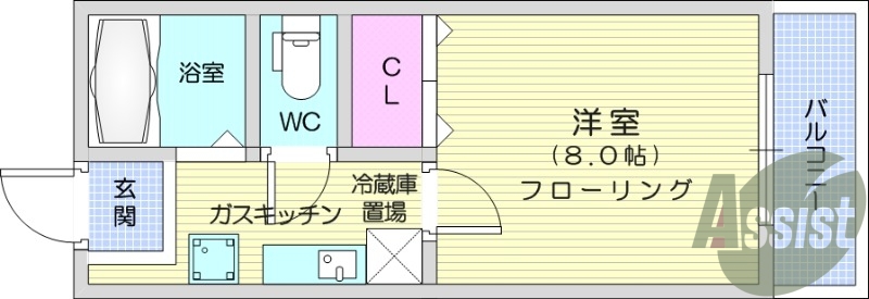 1K・ロフト・ウォシュレット・独立洗面台
