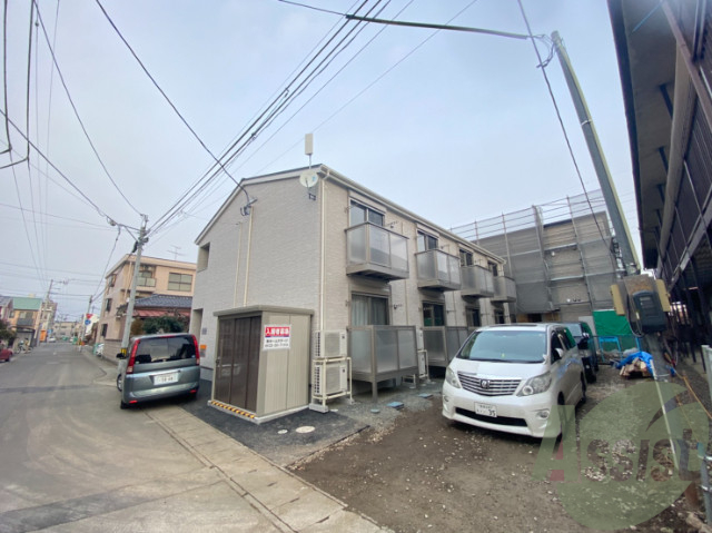 仙台市宮城野区萩野町２丁目の賃貸アパートの外観