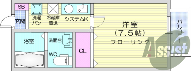 １K、ペット可能、追焚機能、ウォッシュレット