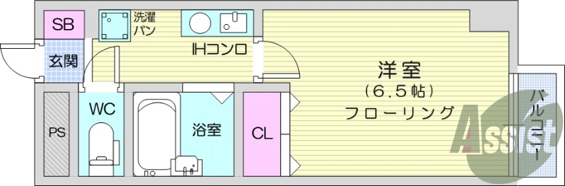 3階の間取り図