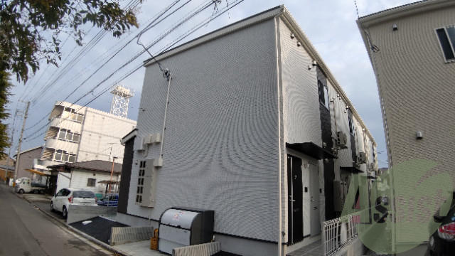 仙台市宮城野区新田４丁目の賃貸アパートの外観